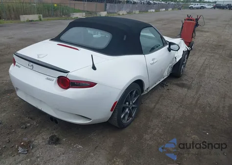 2016 Mazda Mx-5 Miata Grand Touring из США, поврежденный, VIN JM1NDAD73G0116018